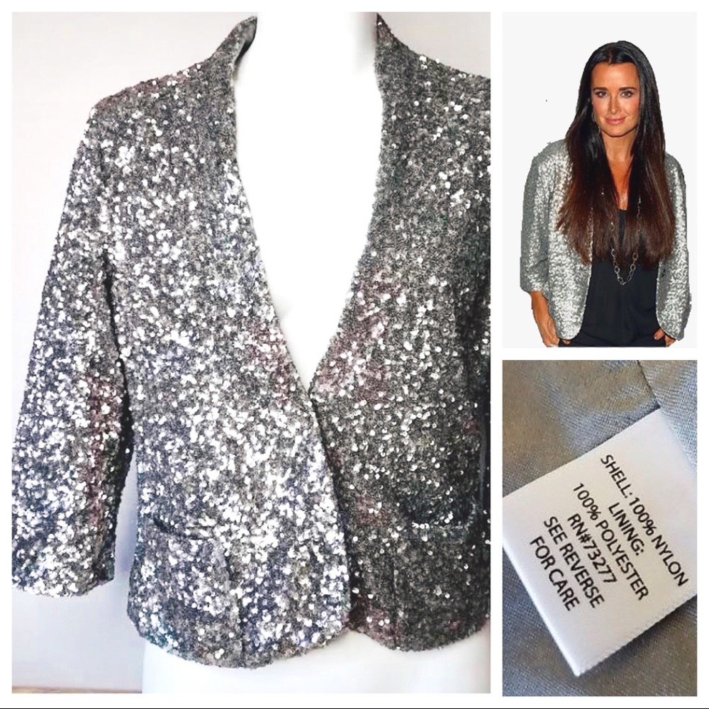 Beautiful sequin blazer.